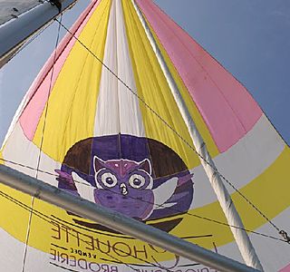 Déco de voiles.