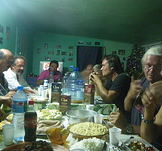 En fête