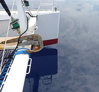 La pétole ! Du temps pour les photos...